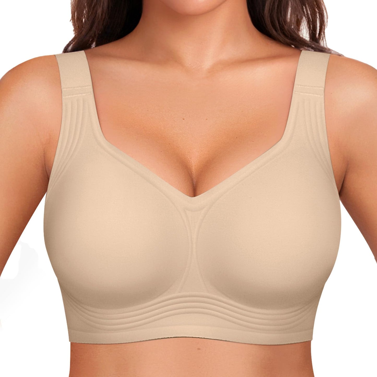 Womens Wireless Seamless Support Bra
