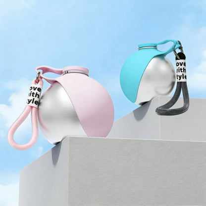 Portable Collapsible Pet Water Bottle with Hook