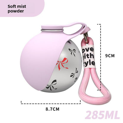 Portable Collapsible Pet Water Bottle with Hook